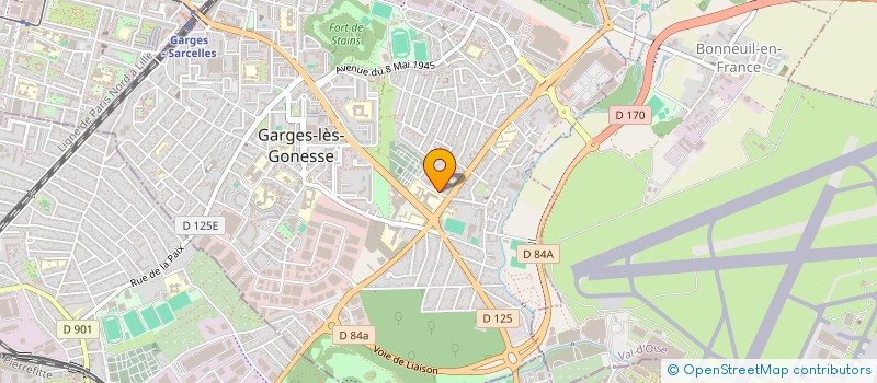 localisation de l'entreprise MONSIEUR MD HUSSAN  GARGES-LES-GONESSE