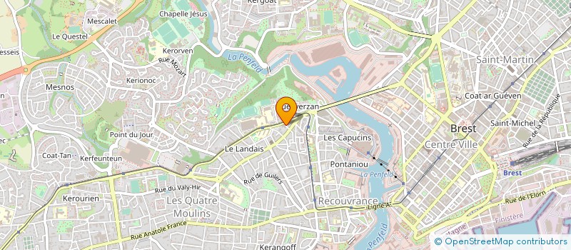 localisation de l'entreprise MONSIEUR MD IBRAHIM à BREST
