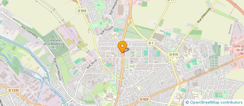 localisation de l'entreprise MONSIEUR MD IFTEKHAR ALI MARUF  AMIENS