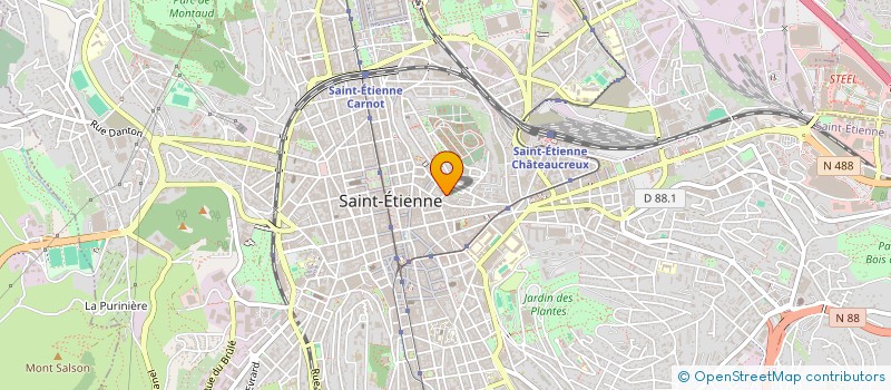 localisation de l'entreprise MONSIEUR MD ISLAM  SAINT-ETIENNE