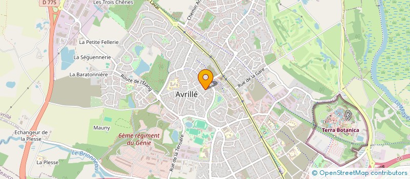 localisation de l'entreprise MONSIEUR MD JABED AHMED  AVRILLE