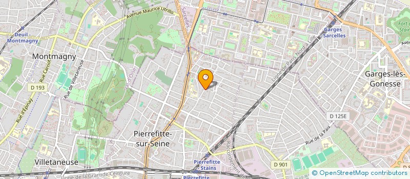 localisation de l'entreprise MONSIEUR MD JAHANGIR HUSSAIN à PIERREFITTE-SUR-SEINE