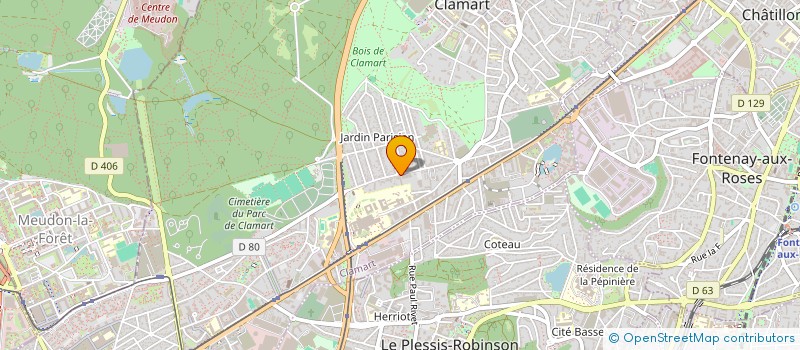 localisation de l'entreprise MONSIEUR MD JOBAIR à CLAMART