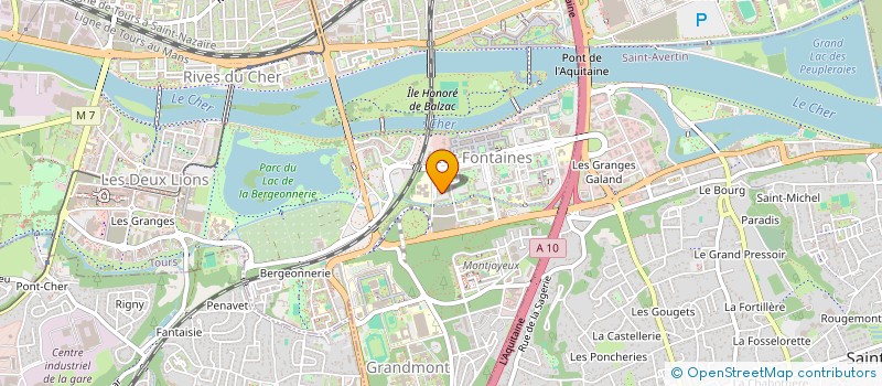 localisation de l'entreprise MONSIEUR MD JUYEL AHMED  TOURS