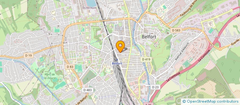 localisation de l'entreprise MONSIEUR MD KAL à BELFORT
