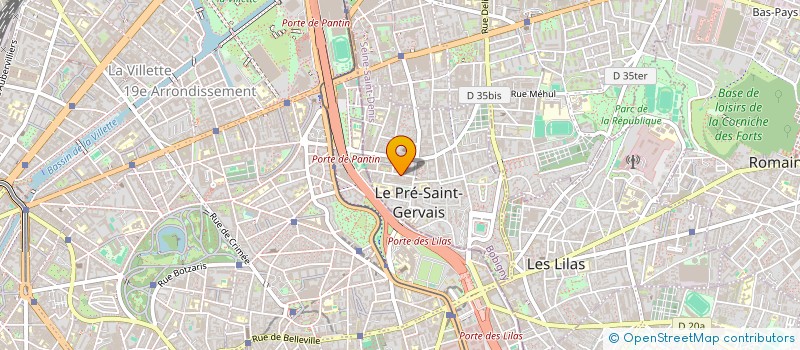 localisation de l'entreprise MONSIEUR MD KHAN  LE PRE-SAINT-GERVAIS