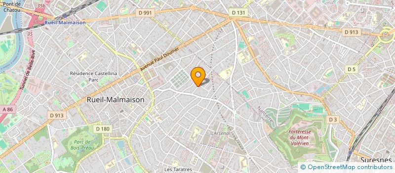 localisation de l'entreprise MONSIEUR MD KORONI  RUEIL-MALMAISON