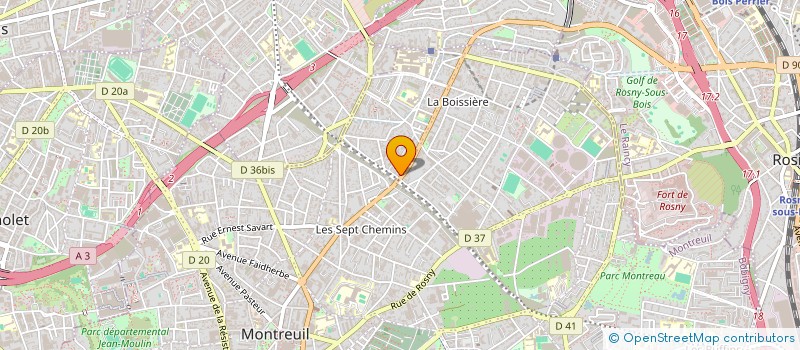 localisation de l'entreprise MONSIEUR MD MAMUNUR RASHID à MONTREUIL