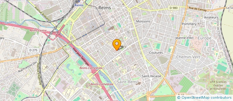 localisation de l'entreprise MONSIEUR MD MASUD  REIMS