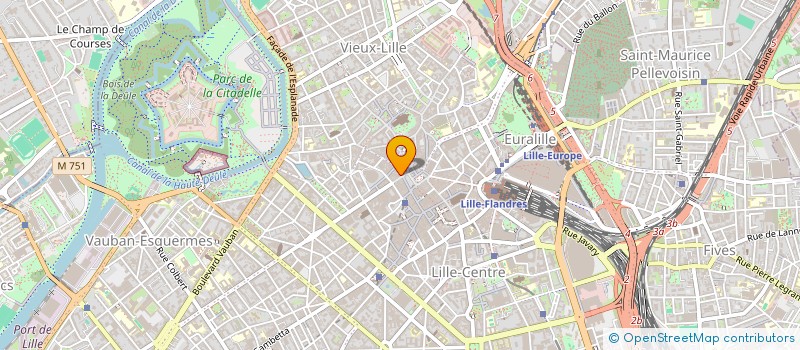 localisation de l'entreprise MONSIEUR MD MIA à LILLE