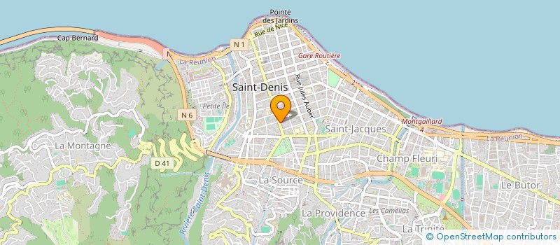 localisation de l'entreprise MONSIEUR MD MIAH  SAINT-DENIS