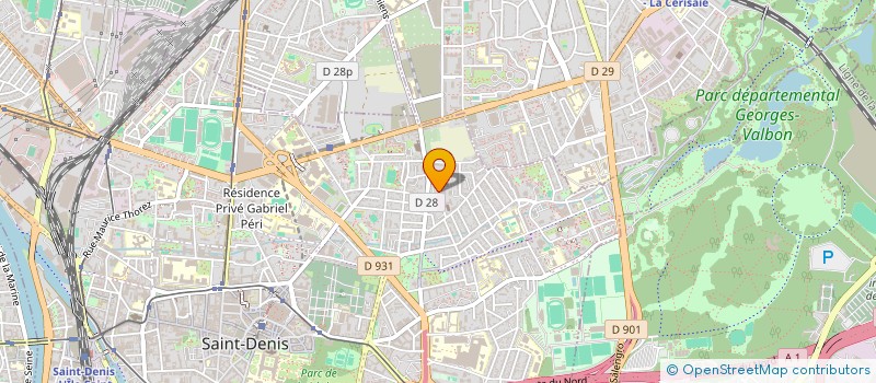 localisation de l'entreprise MONSIEUR MD MIZANUR RAHAMAN à SAINT-DENIS