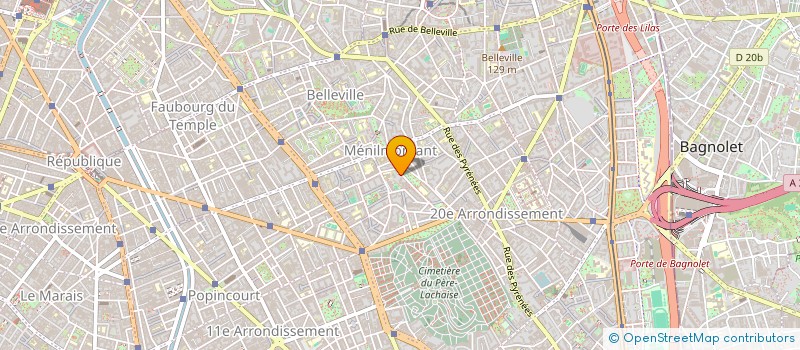 localisation de l'entreprise MONSIEUR MD MOLLAH  PARIS