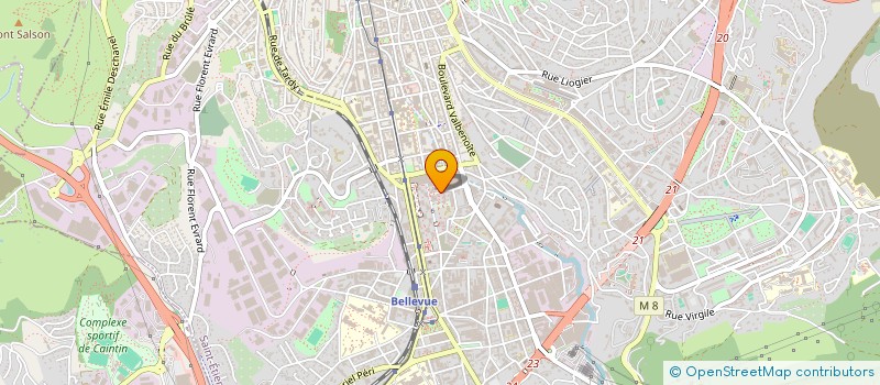 localisation de l'entreprise MONSIEUR MD NAZIR ALI  SAINT-ETIENNE