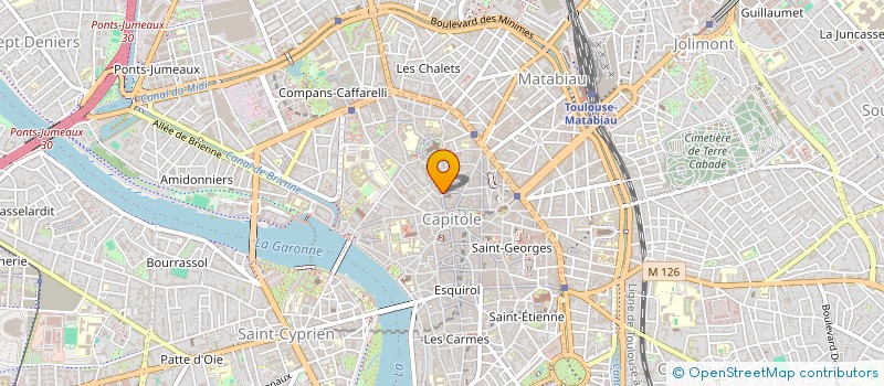 localisation de l'entreprise MONSIEUR MD RABBI  TOULOUSE