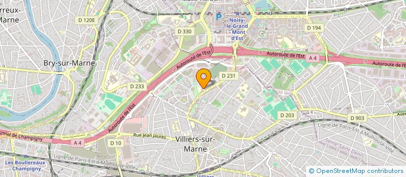 localisation de l'entreprise MONSIEUR MD RAHAMAN  VILLIERS-SUR-MARNE