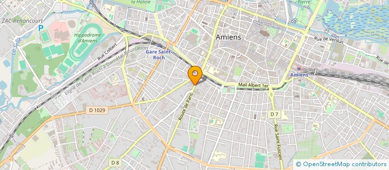 localisation de l'entreprise MONSIEUR MD RAHMAN à AMIENS