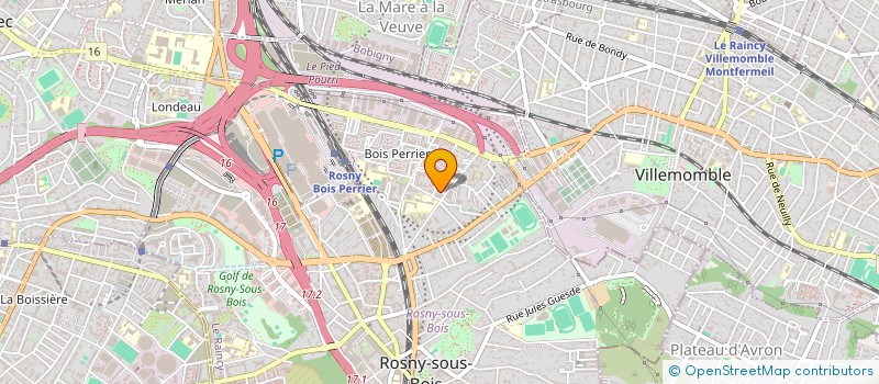 localisation de l'entreprise MONSIEUR MD RAHMAN à ROSNY-SOUS-BOIS