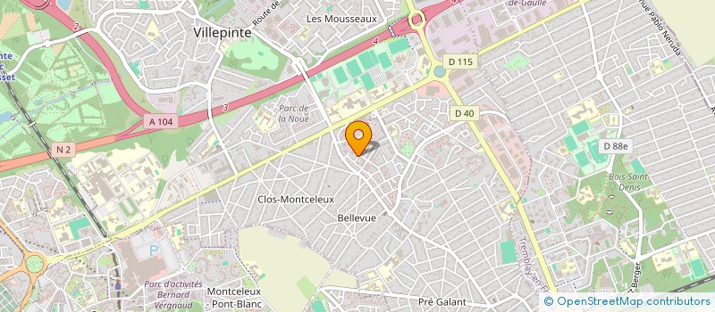localisation de l'entreprise MONSIEUR MD RAIHAN à VILLEPINTE