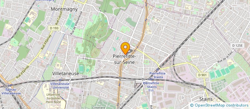 localisation de l'entreprise MONSIEUR MD REZA ALI KHAN  AUBERVILLIERS