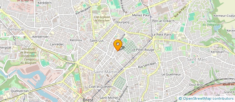 localisation de l'entreprise MONSIEUR MD RIFAT HOSSAIN à BREST