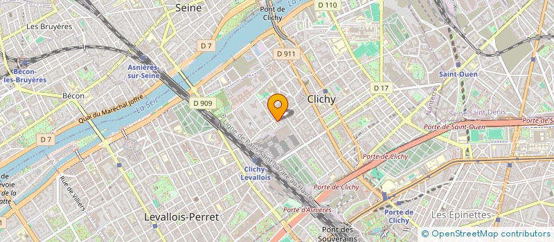 localisation de l'entreprise MONSIEUR MD ROKEI  CLICHY