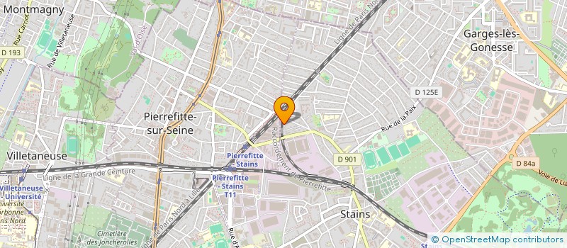 localisation de l'entreprise MONSIEUR MD SADIKUL ISLAM SHIFAT à STAINS