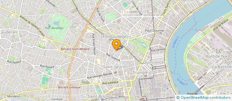 localisation de l'entreprise MONSIEUR MD SHABUL  BORDEAUX