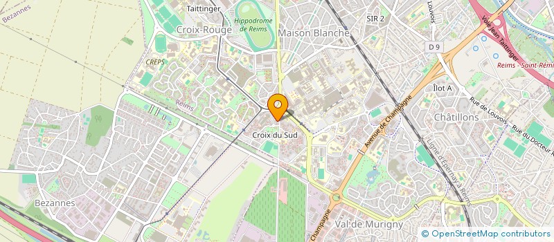 localisation de l'entreprise MONSIEUR MD SHAH JAHAN  REIMS