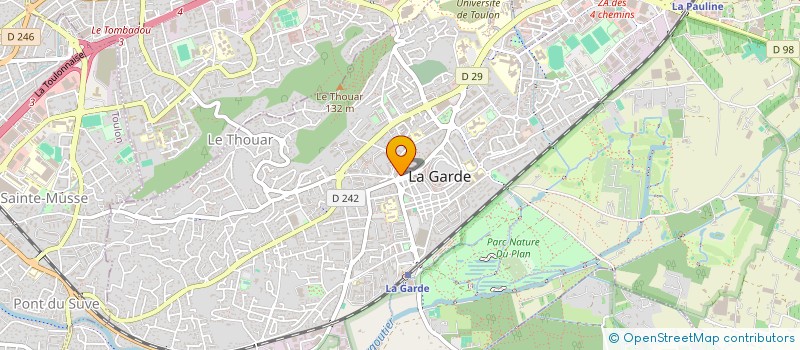 localisation de l'entreprise MONSIEUR MD-SHAMIM AHMED  LA GARDE