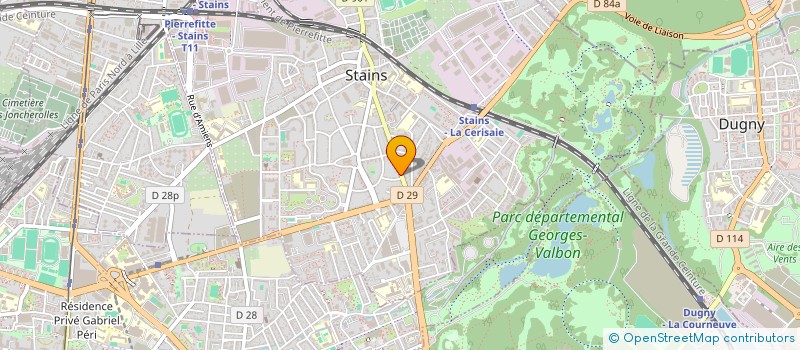 localisation de l'entreprise MONSIEUR MD SHARUFUL à STAINS