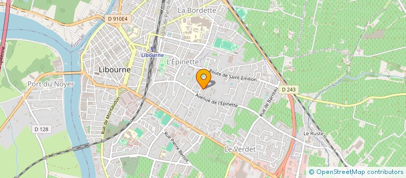 localisation de l'entreprise MONSIEUR MD SHEIKH  LIBOURNE