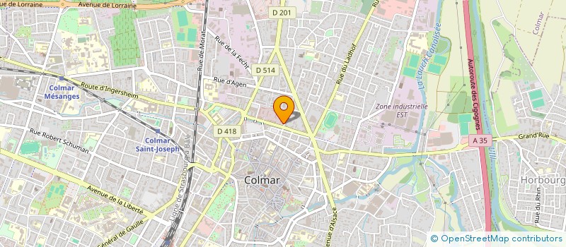 localisation de l'entreprise MONSIEUR MD ZOBAER RAHMAN ZUHA  COLMAR