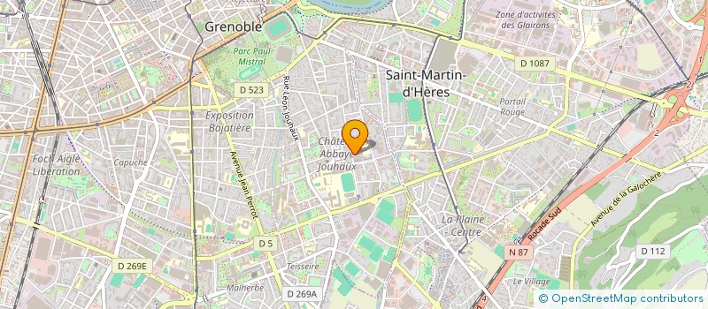 localisation de l'entreprise MONSIEUR MEAVEN RONDET à GRENOBLE