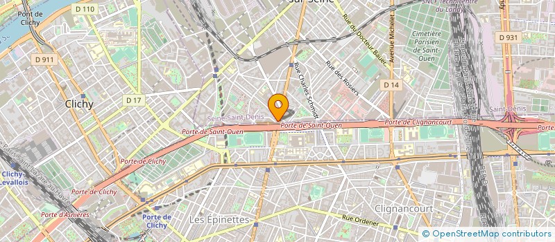 localisation de l'entreprise MONSIEUR MEBAREC SMARA à SAINT-OUEN-SUR-SEINE