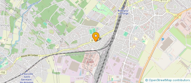 localisation de l'entreprise MONSIEUR MEBARECK ZERMANE  BRETIGNY-SUR-ORGE