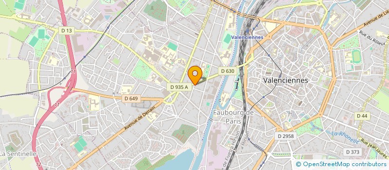 localisation de l'entreprise MONSIEUR MEBAREK FERTAS à VALENCIENNES