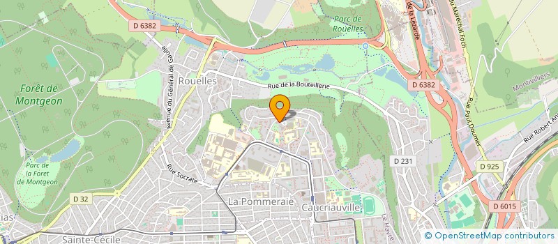 localisation de l'entreprise MONSIEUR MEBRAHTOM ABRAHAM  LE HAVRE