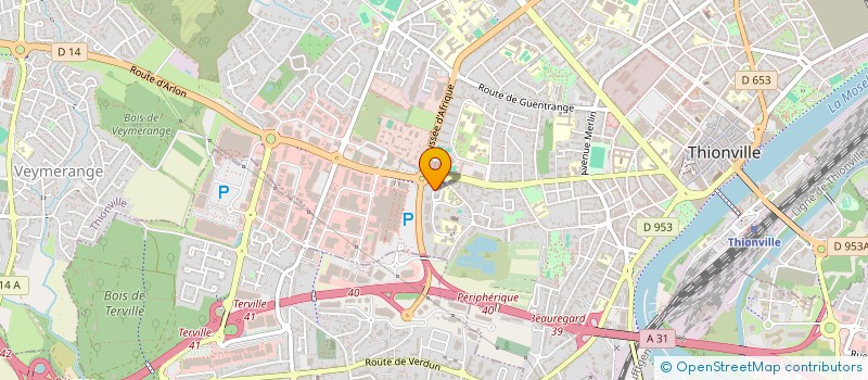 localisation de l'entreprise MONSIEUR MECHRI BENAICHA  THIONVILLE