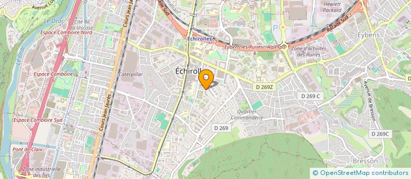 localisation de l'entreprise MONSIEUR MECHRI BOUTCHICHA à ECHIROLLES