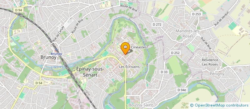 localisation de l'entreprise MONSIEUR MED AMRI  EPINAY-SOUS-SENART