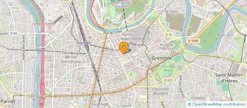 localisation de l'entreprise MONSIEUR MED BY TRAORE à GRENOBLE