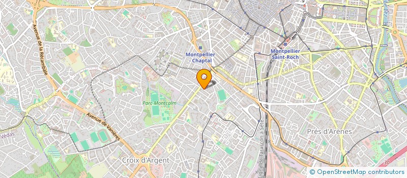 localisation de l'entreprise MONSIEUR MEDDI GOUI à MONTPELLIER