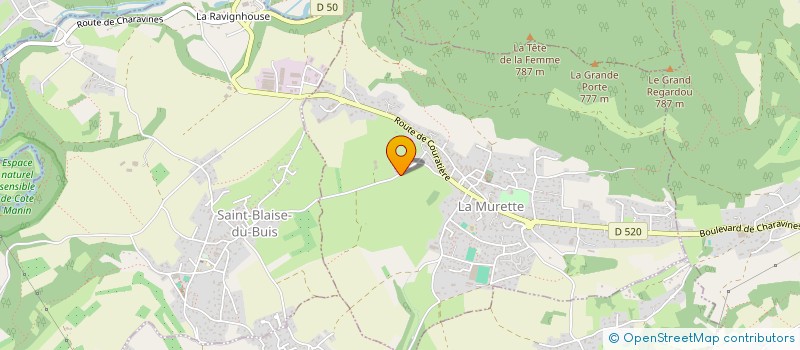 localisation de l'entreprise MONSIEUR MEDDY AHMED-CHAOUCH  LA MURETTE