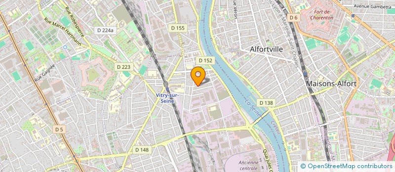 localisation de l'entreprise MONSIEUR MEDDY ARIFI  VITRY-SUR-SEINE