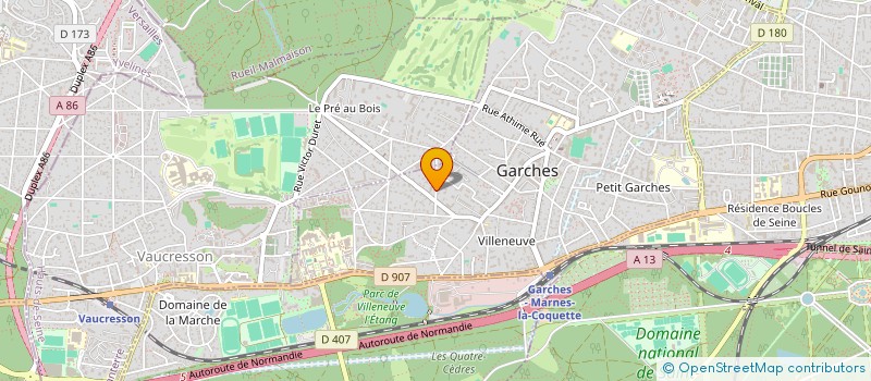 localisation de l'entreprise MONSIEUR MEDDY BOUCHER à GARCHES