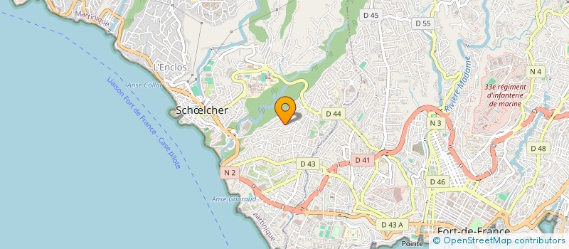 localisation de l'entreprise MONSIEUR MEDDY GUSTAVE  SCHLCHER