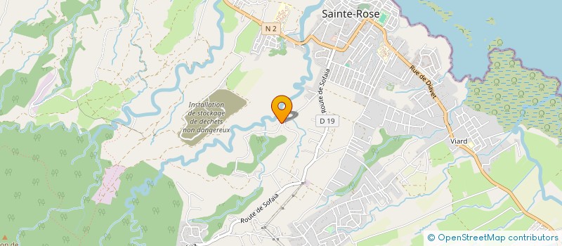 localisation de l'entreprise MONSIEUR MEDDY JORDAN BEGARIN à SAINTE-ROSE
