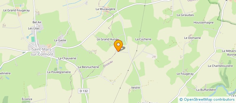 localisation de l'entreprise MONSIEUR MEDDY LEMOINE  OISSEAU