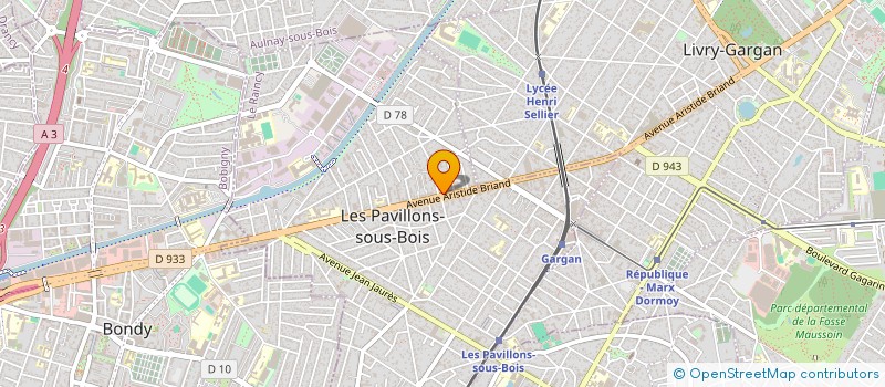 localisation de l'entreprise MONSIEUR MEDENI DEMIRDOY  LES PAVILLONS-SOUS-BOIS